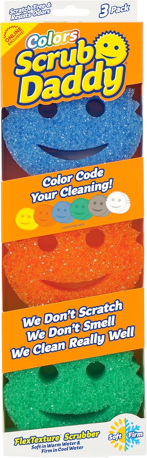 Scrub Daddy 3-Pack